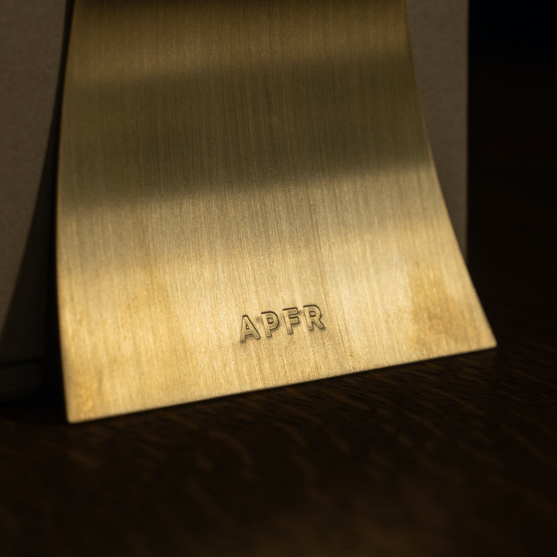Apotheke Fragrance Brass Incense Stand Logo