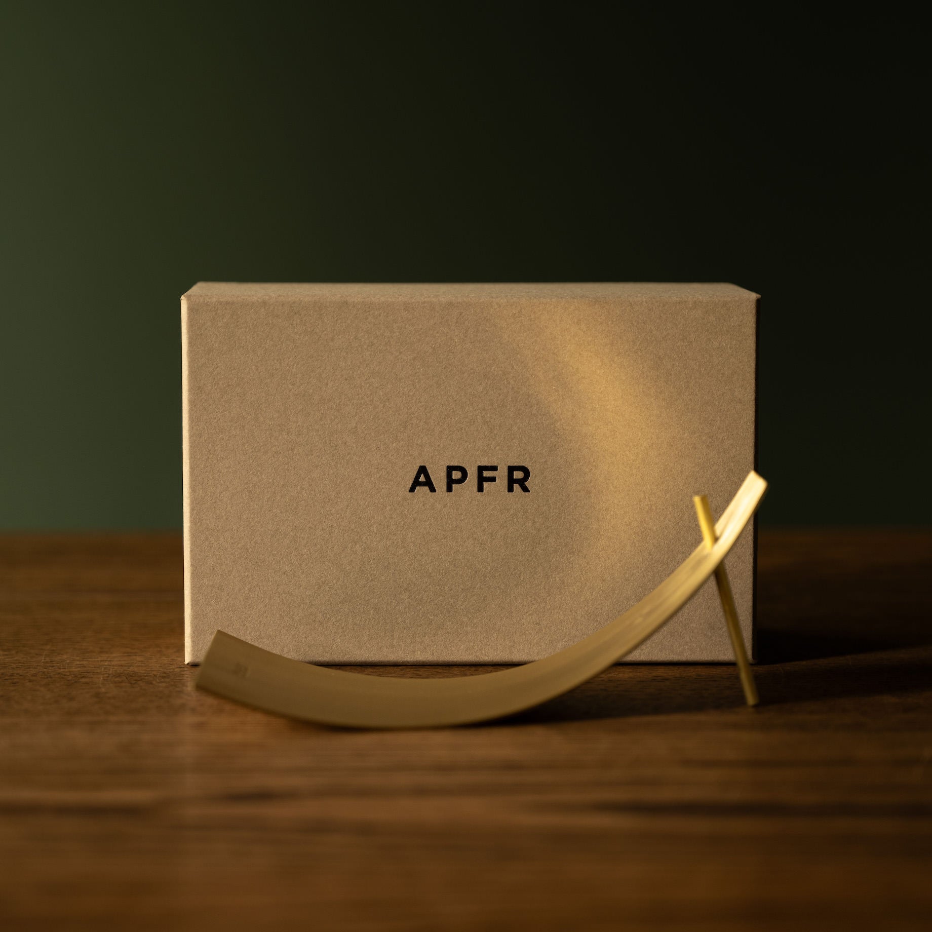 Apotheke Fragrance Brass Incense Stand & Box