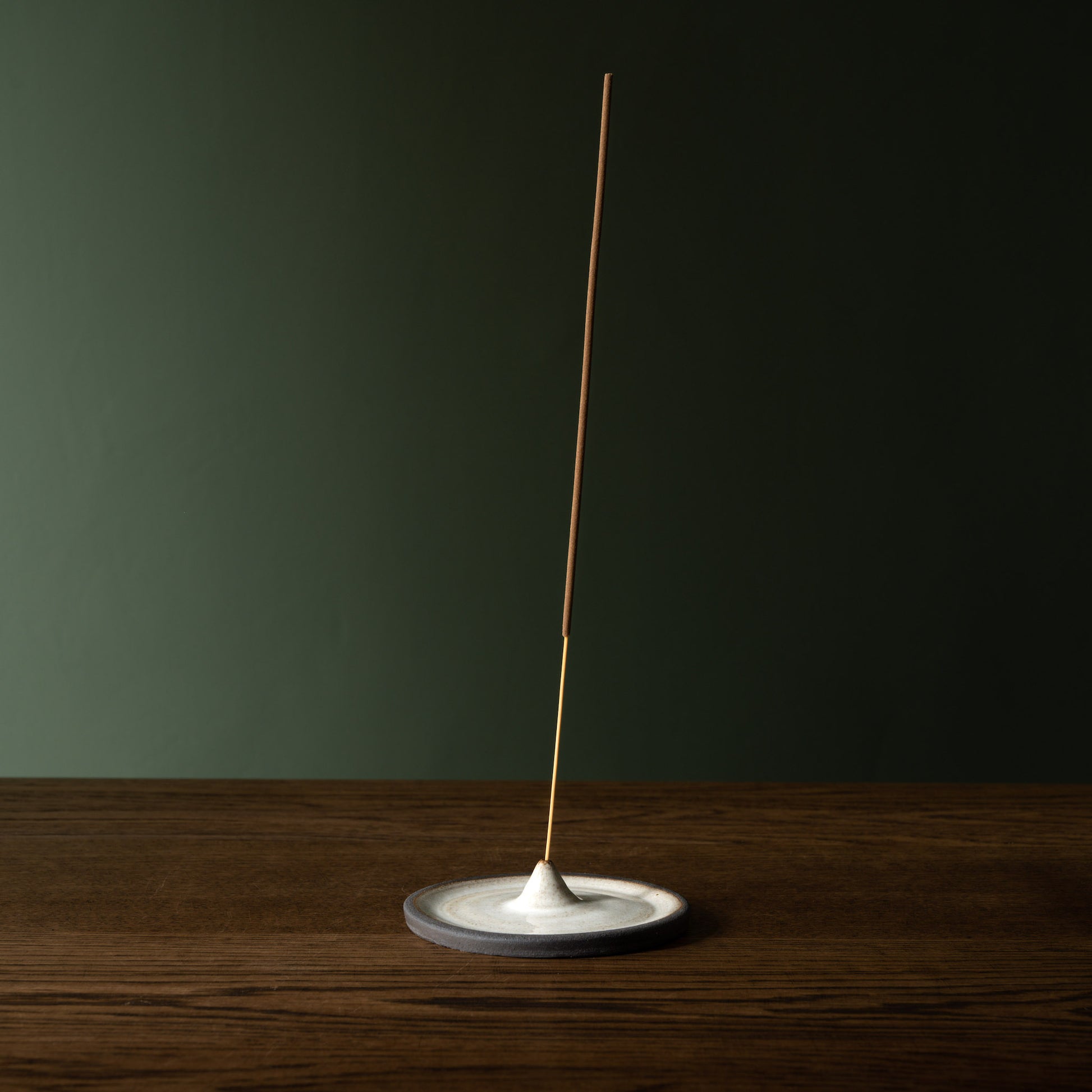 APFR Teakwood Incense Stick & Stoneware Incense Holder
