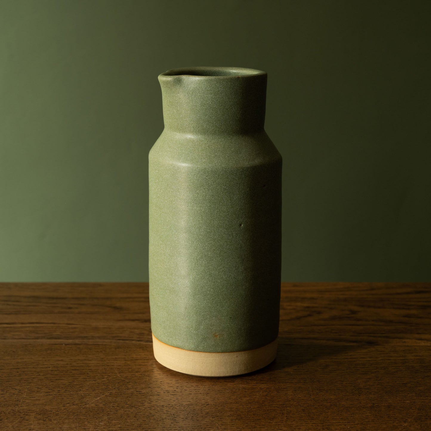 Carrick Ceramics Stoneware Carafe in green