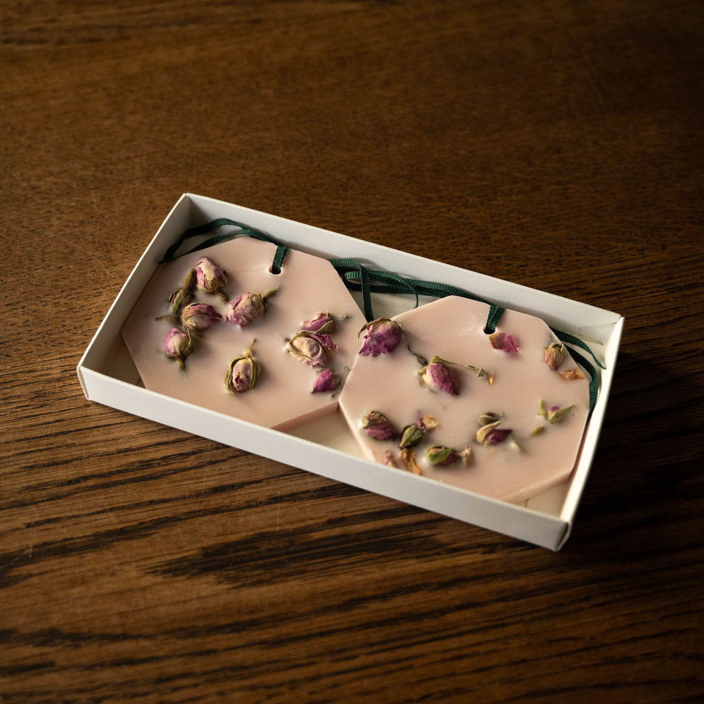 Carriere Freres Rose Menthe pair of Botanical Palet boxed