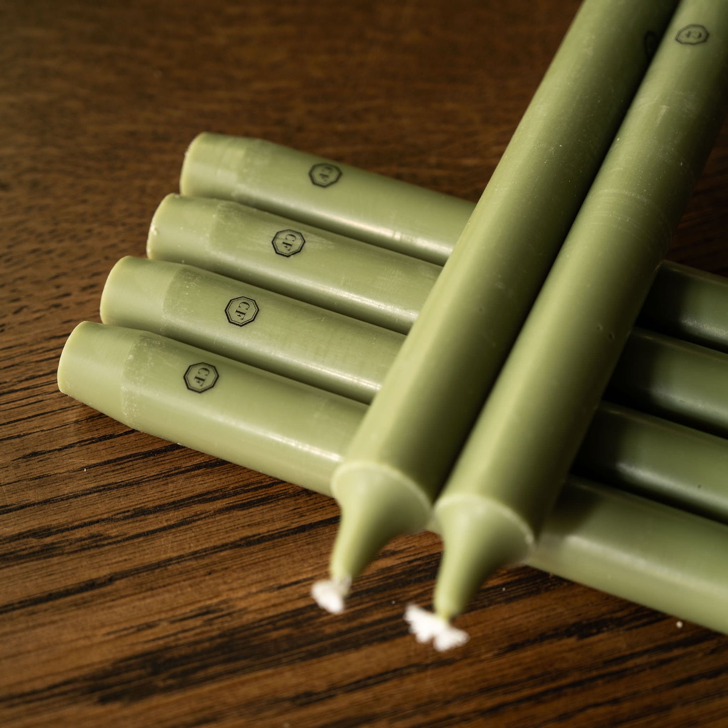 Carriere Freres Spearmint Taper Candles