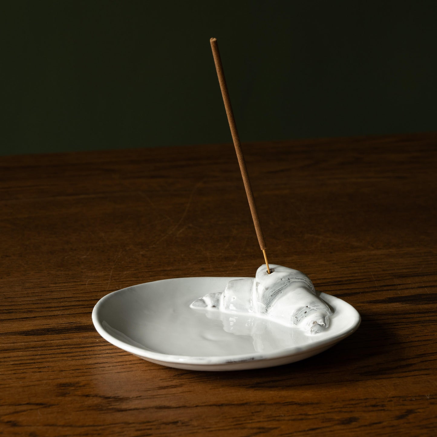 Carron Paris Croissant incense holder wtih APFR incense stick
