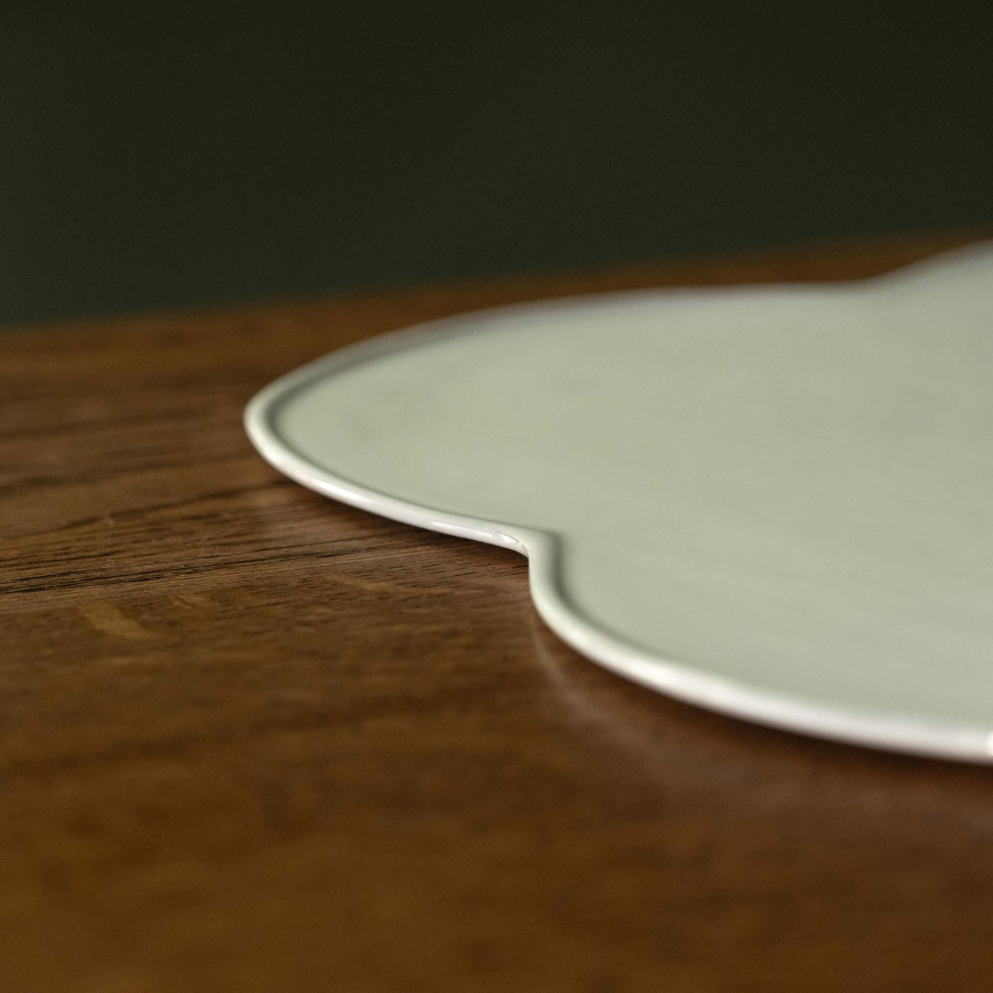 Edge of Carron Paris Croissant Plate.