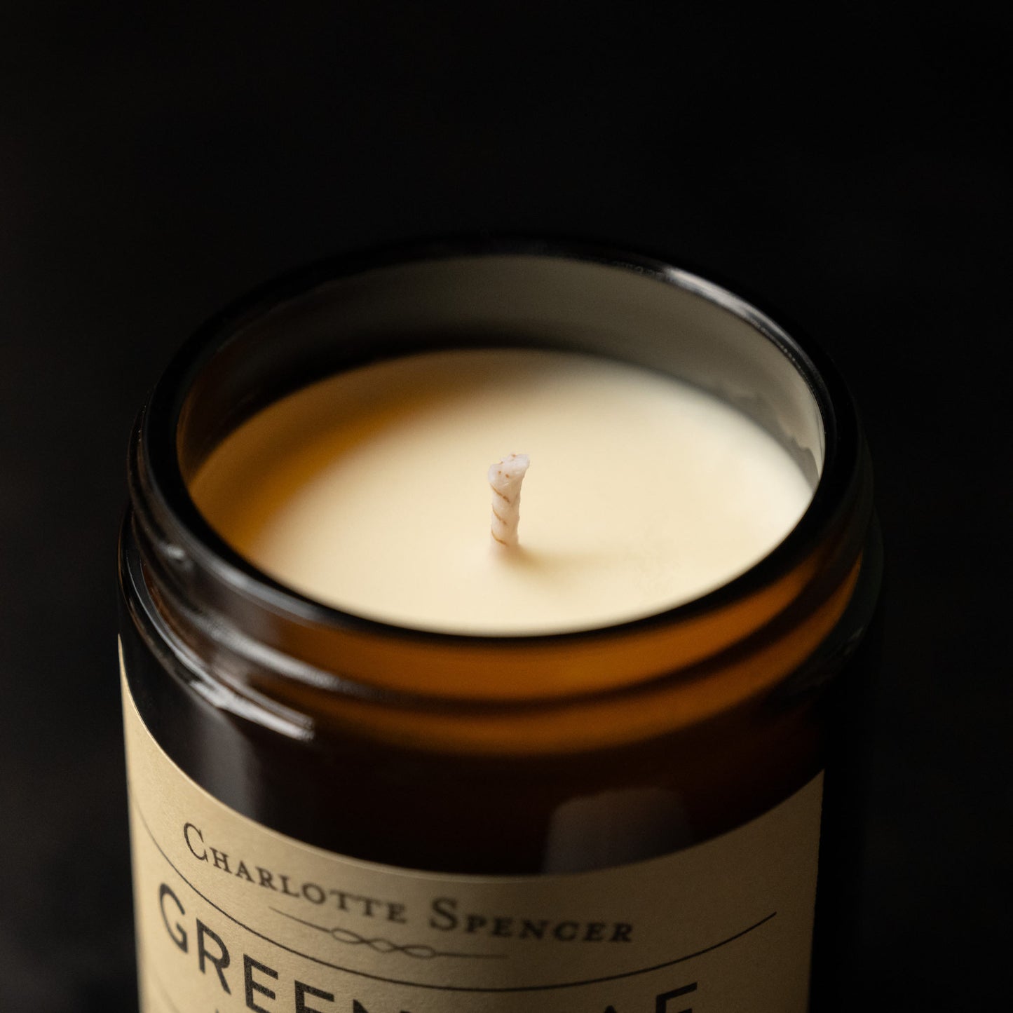 Charlotte Spencer Green Leaf Candle Wick