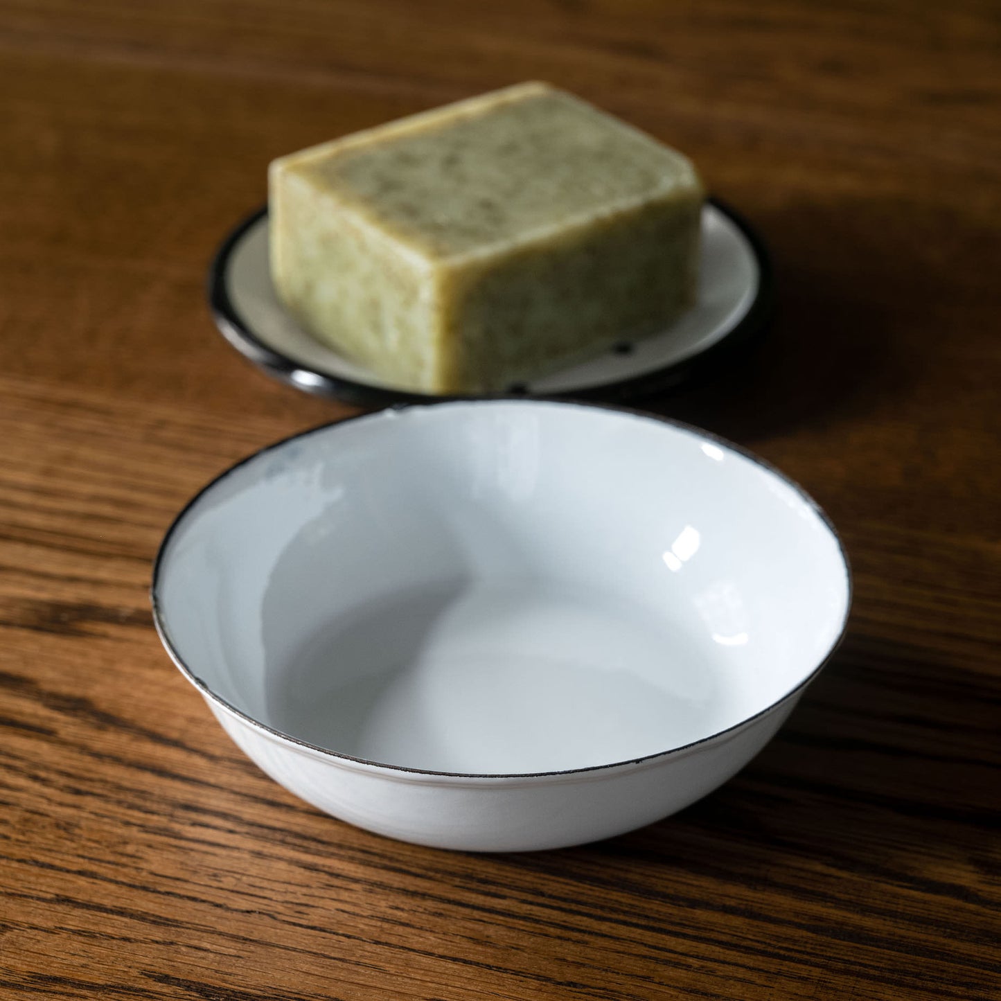 Enamel Soap Dish Draining Tray