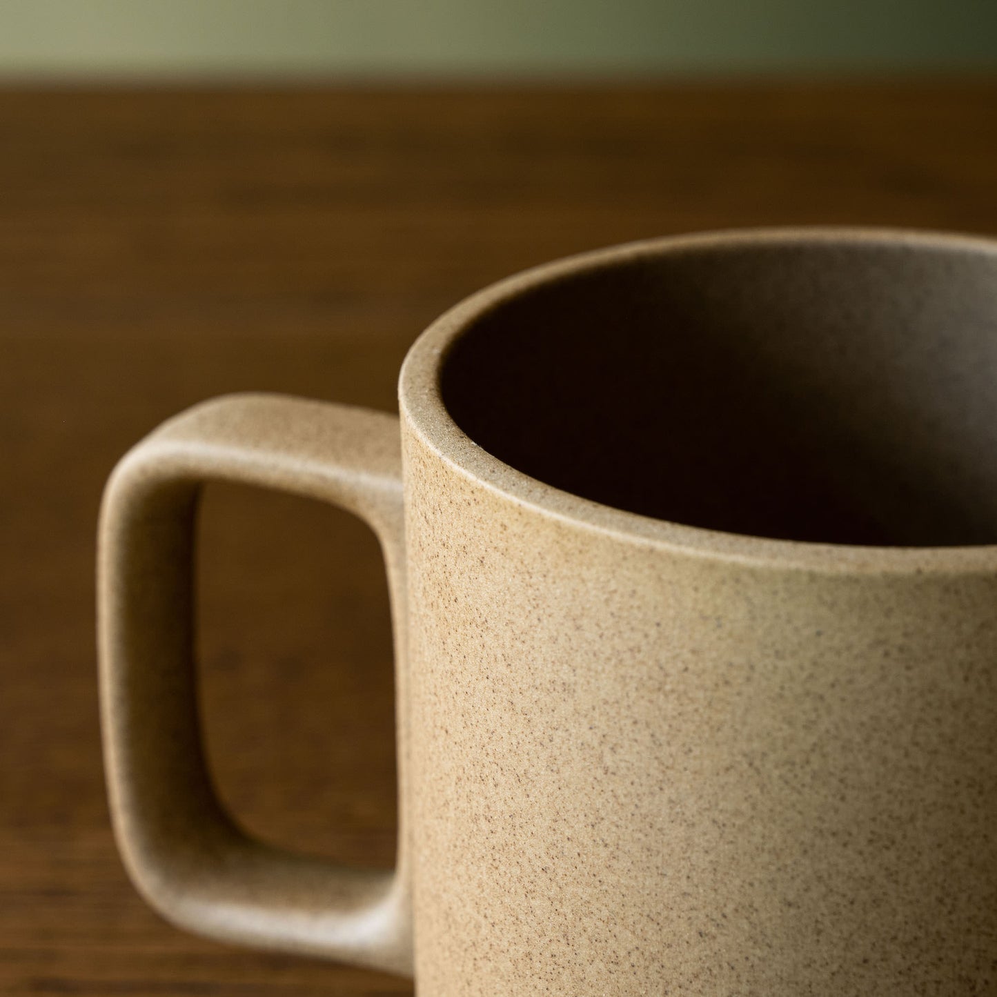Hasami Porcelain Natural Mug Inside & Handle
