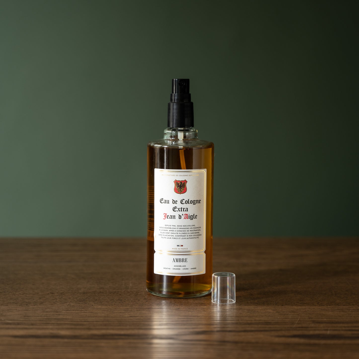 Jean D'Aigle Ambre Eau de Cologne with atomiser spray