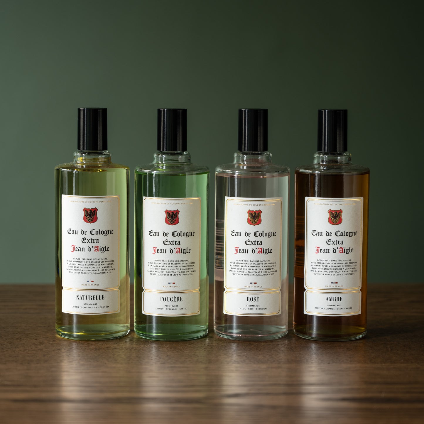 Jean D'Aigle Eau de Cologne 4 Fragrances
