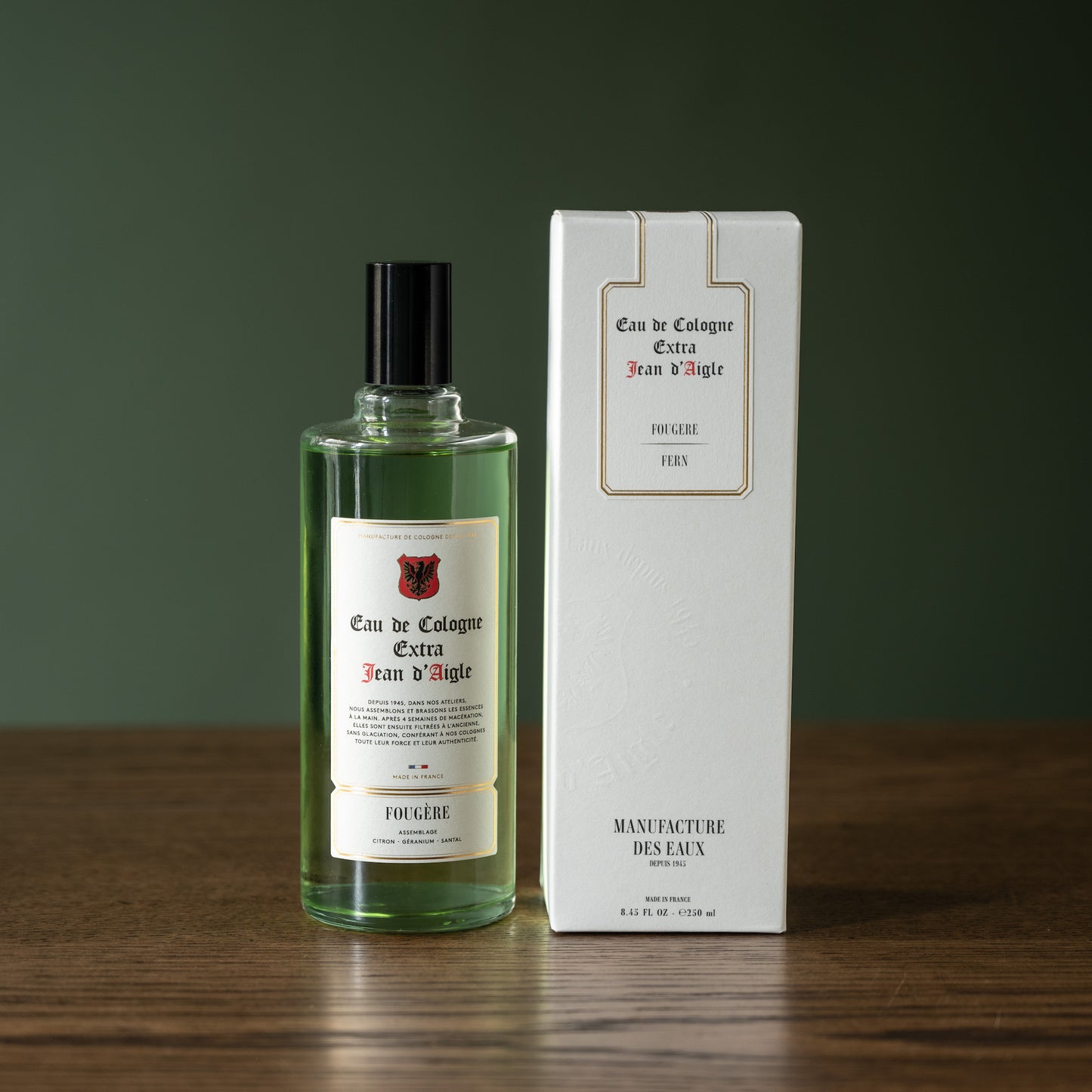 Jean D'Aigle Fougere Eau de Cologne & Box