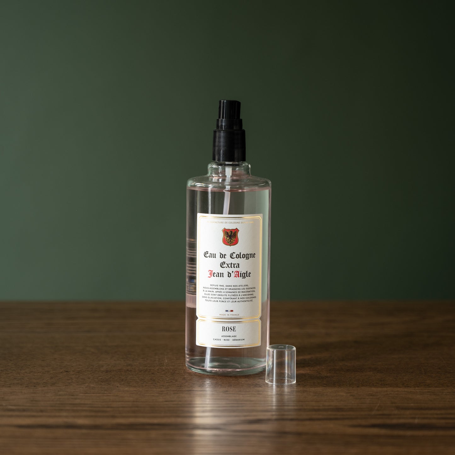 Jean D'Aigle Rose Eau de Cologne with atomiser spray