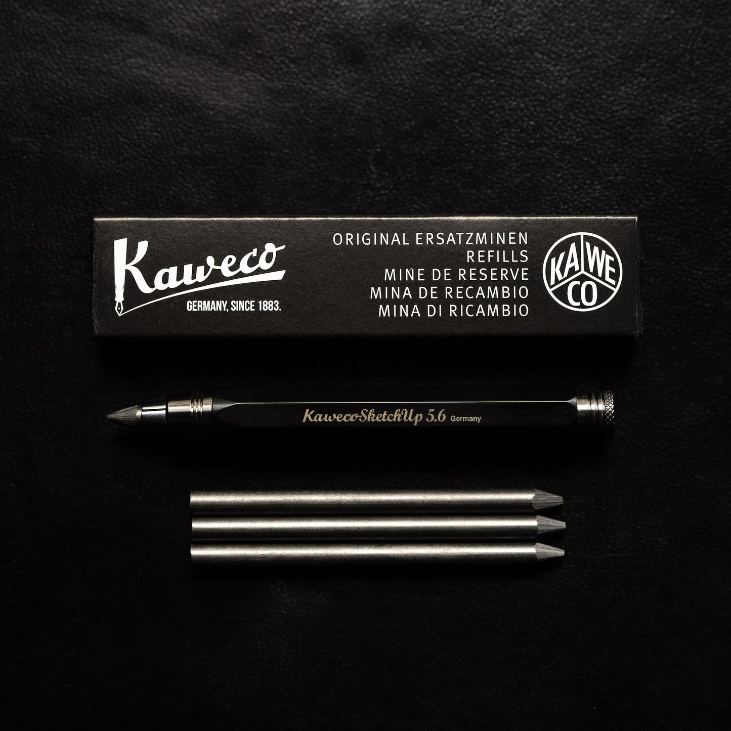 Kaweco 5.6mm Graphite Lead refills and Kaweco Sketch Up pencil
