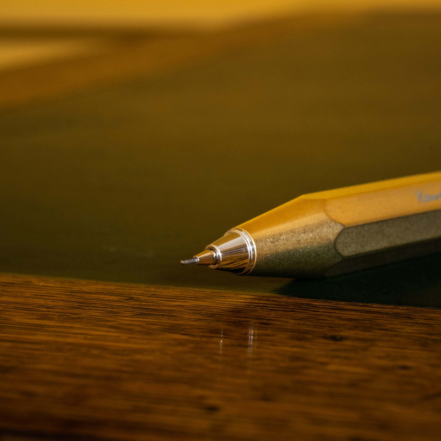 Kaweco Classic Sport Brass Pencil Lead Close Up