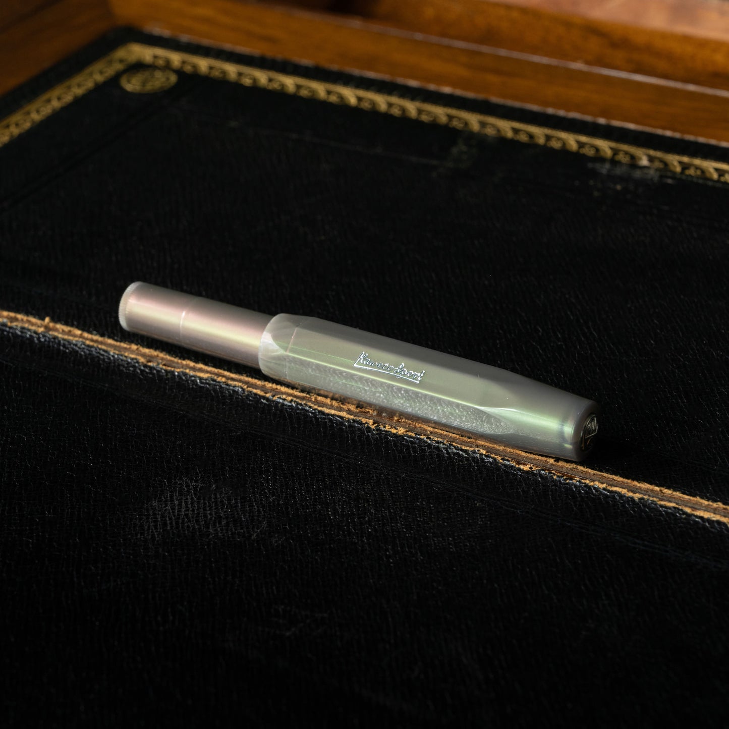 Kaweco LUNAR Sport Rollerball Pen with lid on