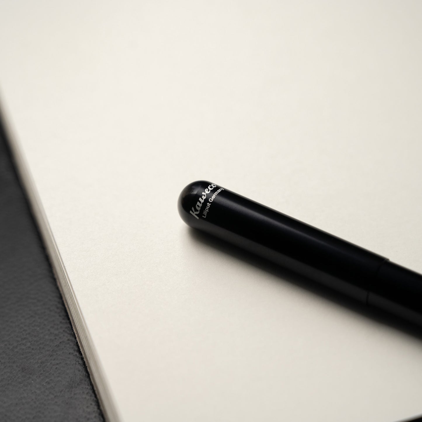Kaweco Liliput Black Aluminium Fountain Pen Lid
