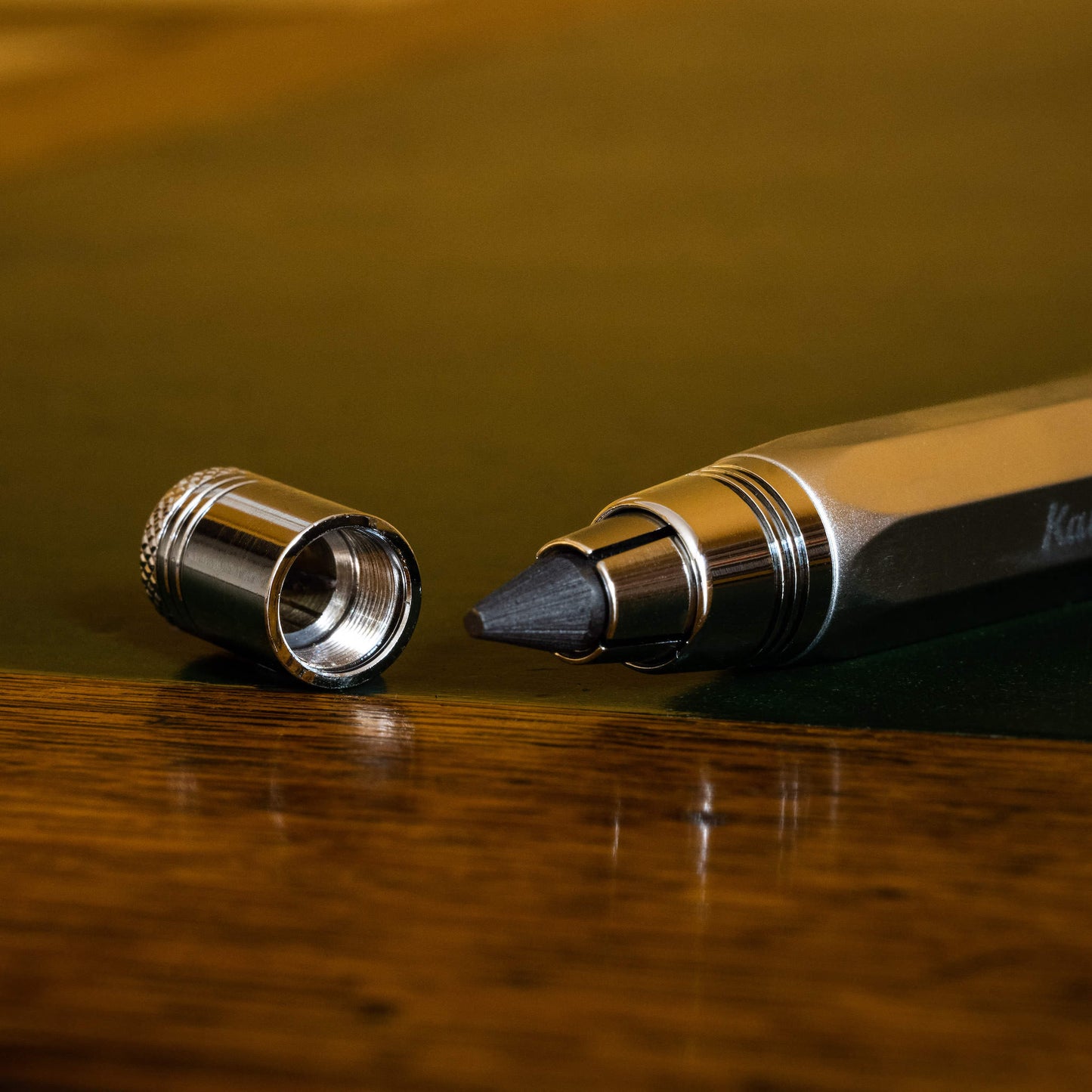 Kaweco Satin Chrome Sketch Up Integrated Sharpener