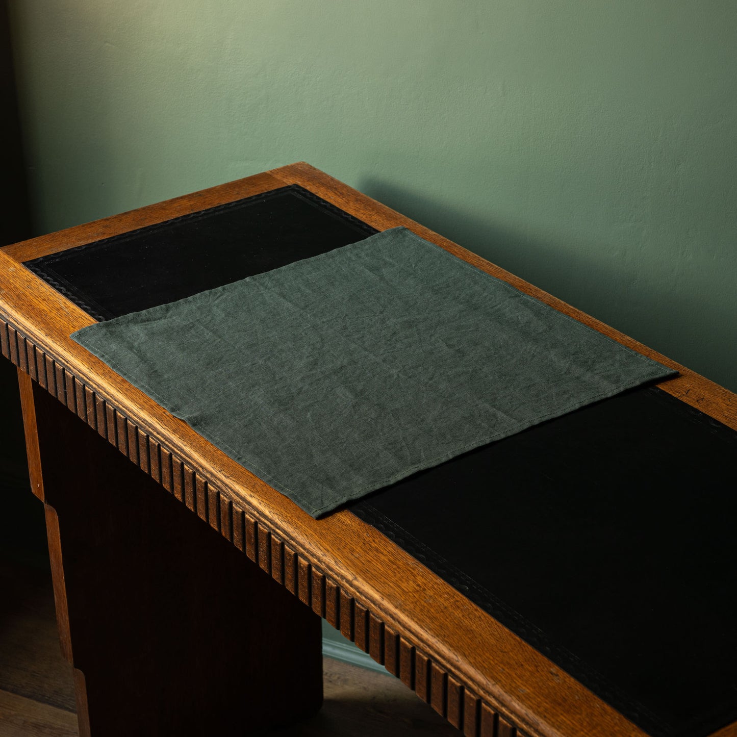 Libeco Belgian Linen Skye Napkin in Jade