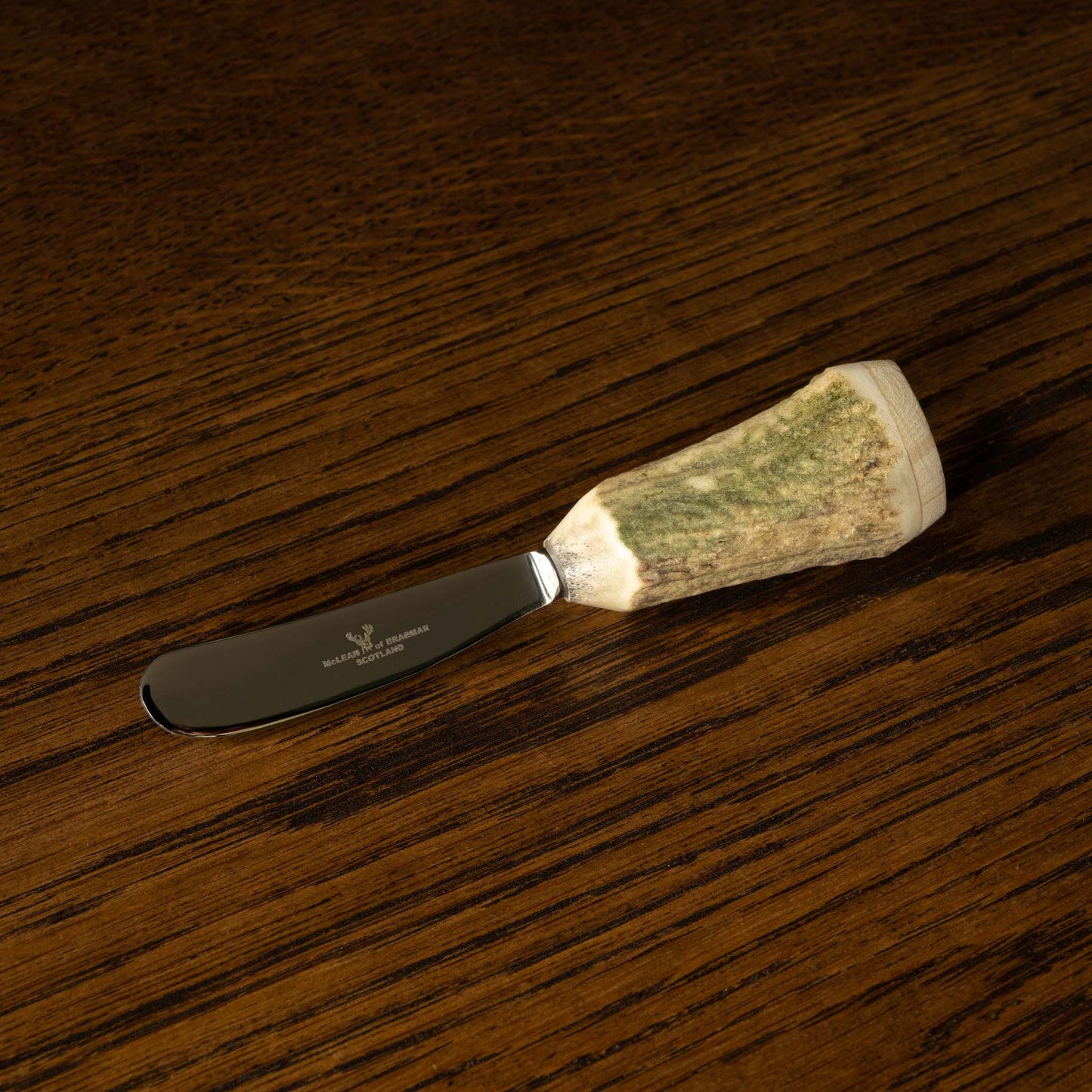 McLean of Braemar Antler & Forged Steel Butter/Pate Knife