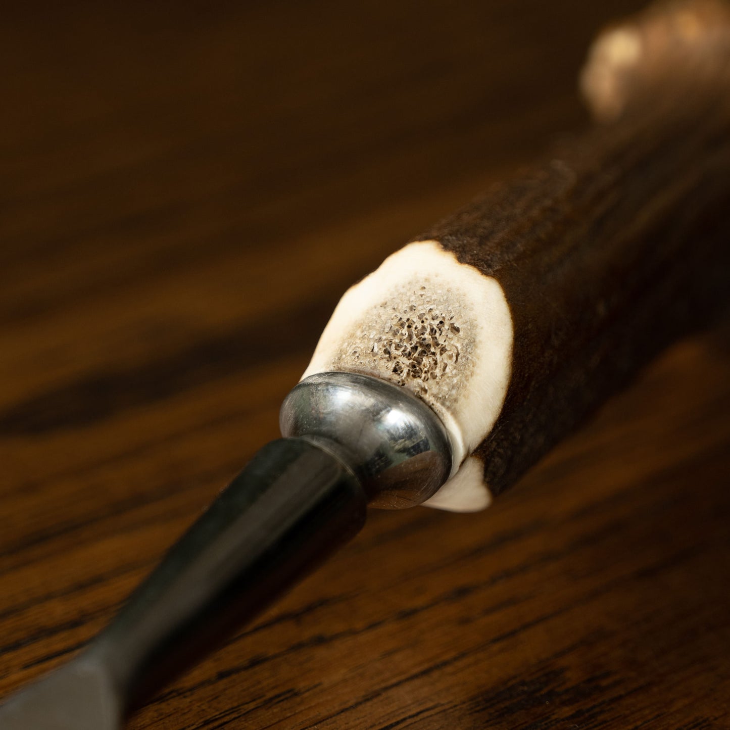 McLean of Braemar Forged Steel Carver Fork Close Up