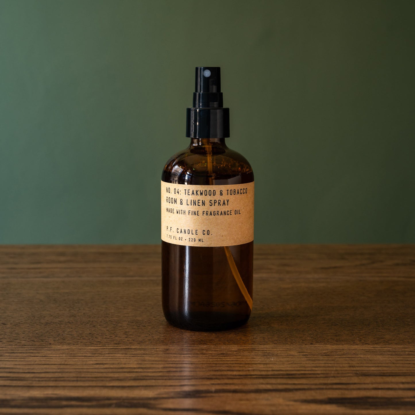 PF Candle Co Teakwood & Tobacco Room & Linen Spray.