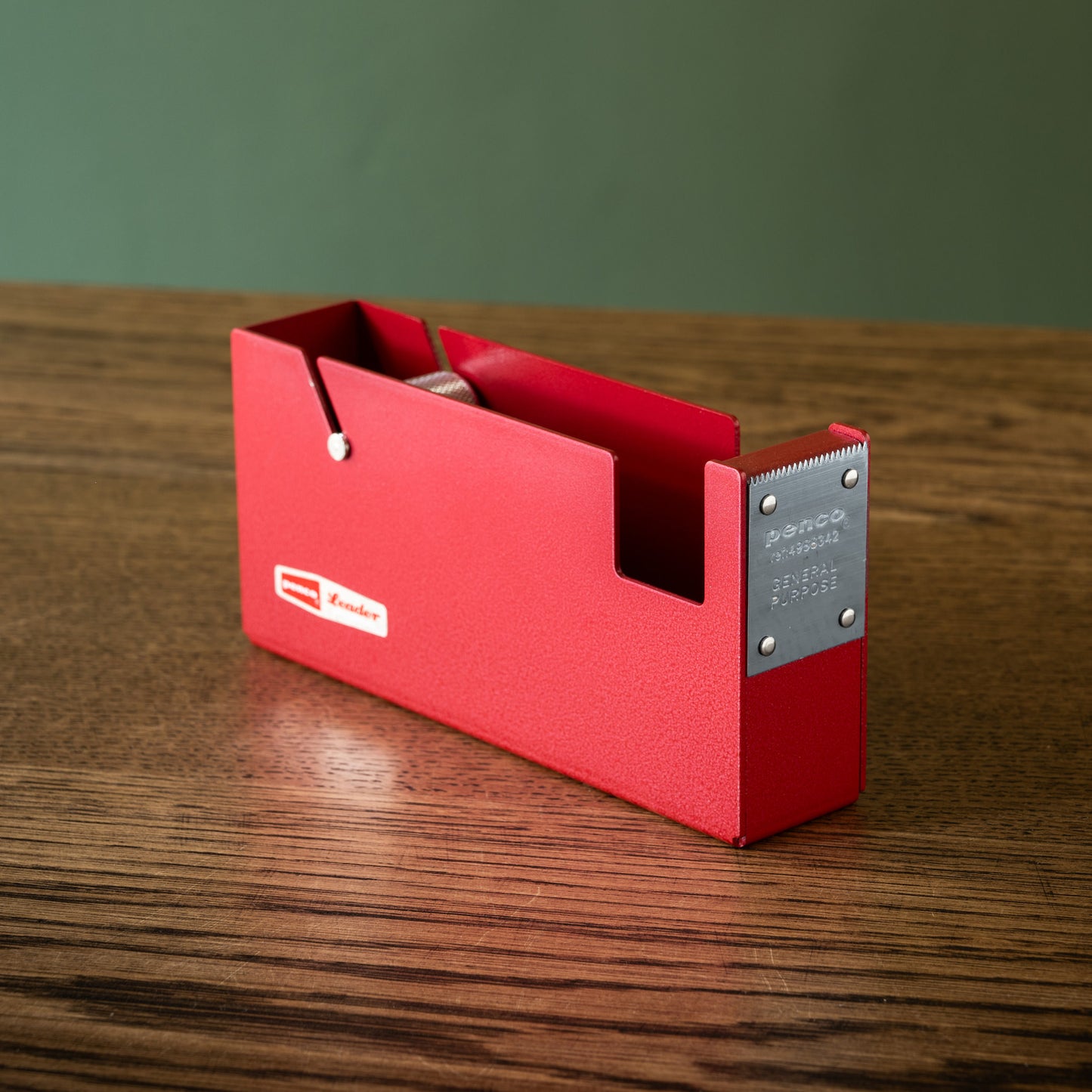 Penco Large Red Tape Dispenser cutting plate