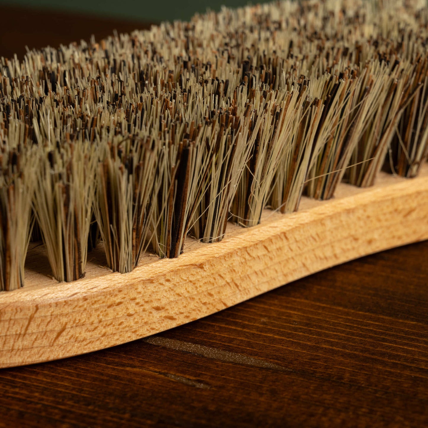 Close up of Redecker Scrubbing Brush Bristles