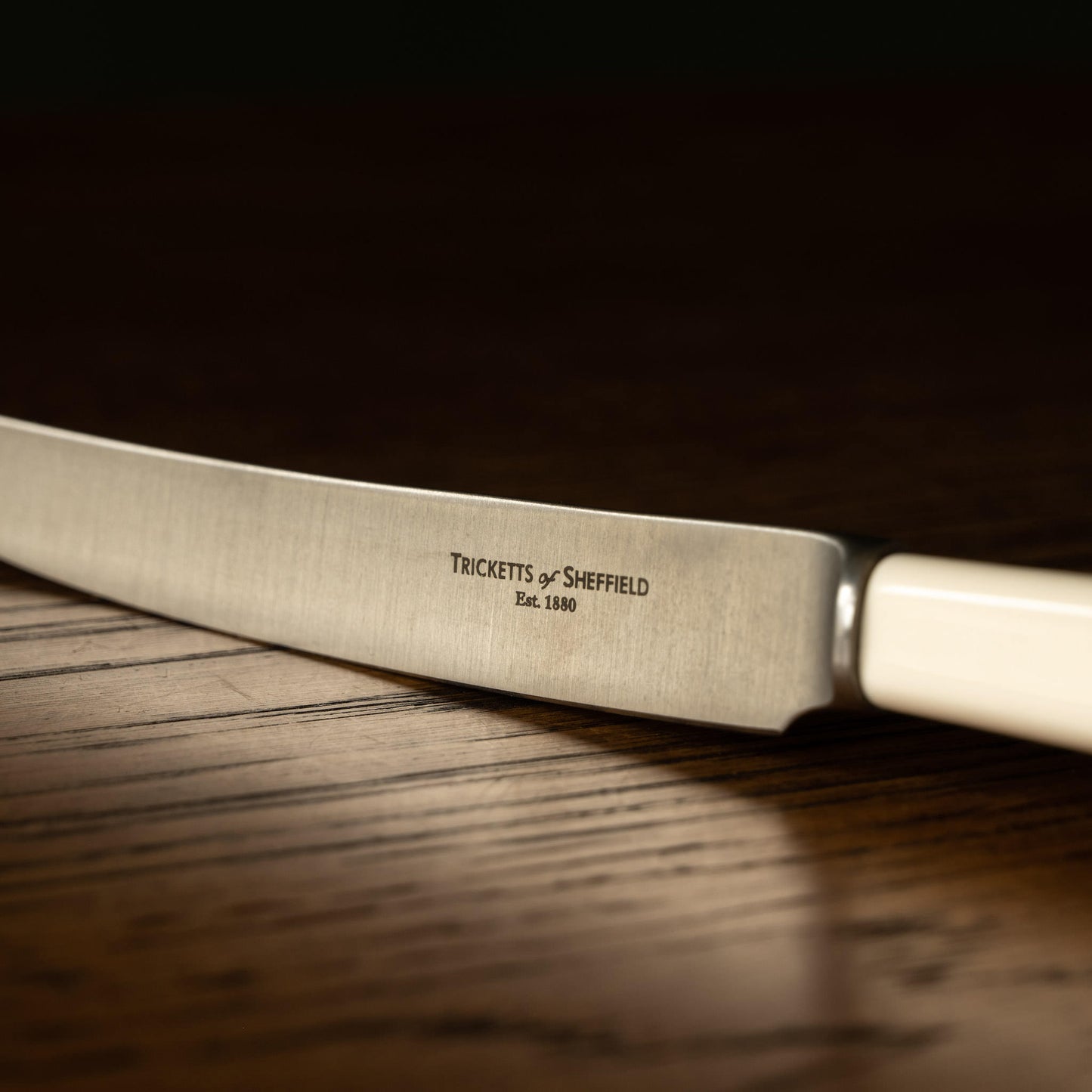 Tricketts Sheffield Steel Table Knife