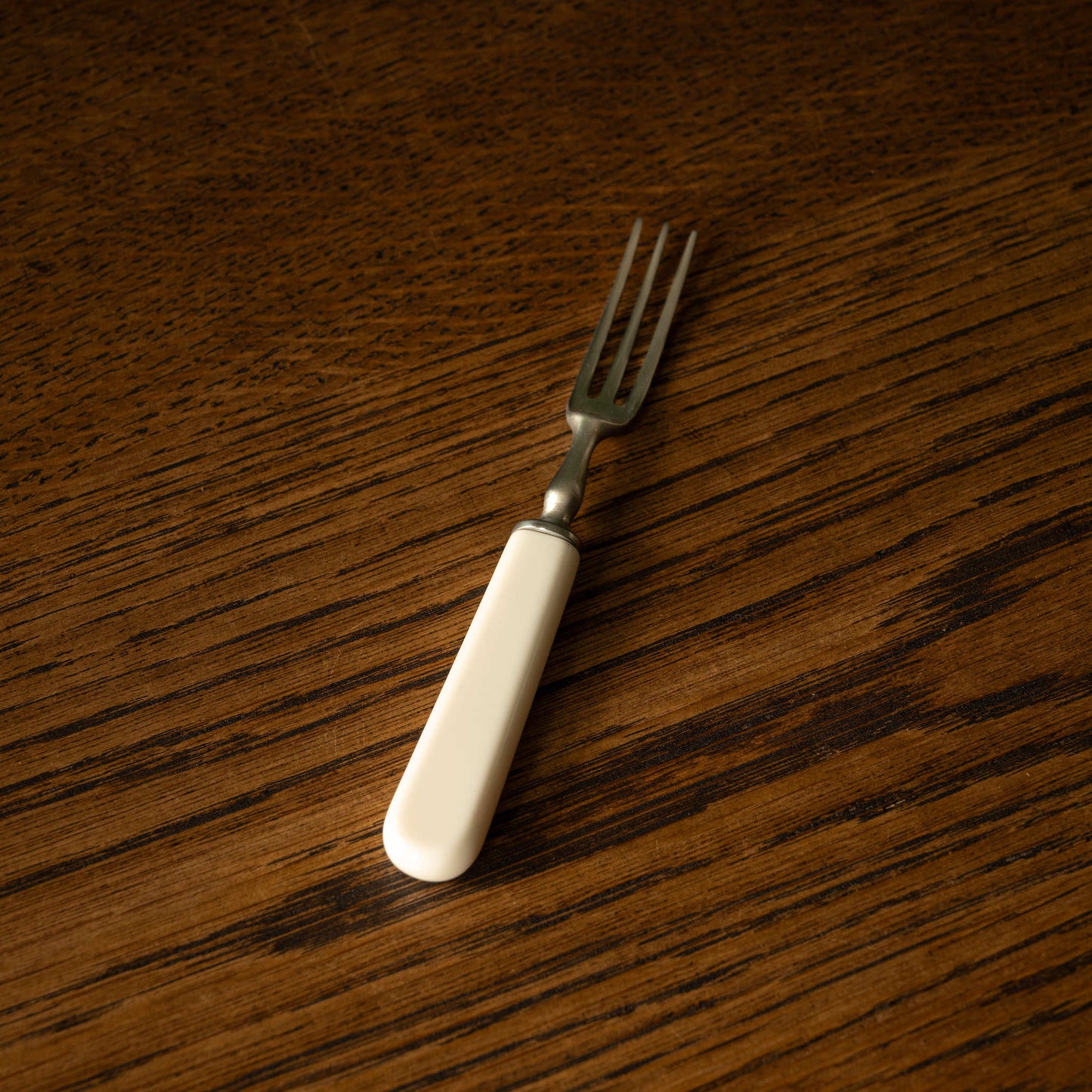 Tricketts of Sheffield Cream Handled Tea Fork