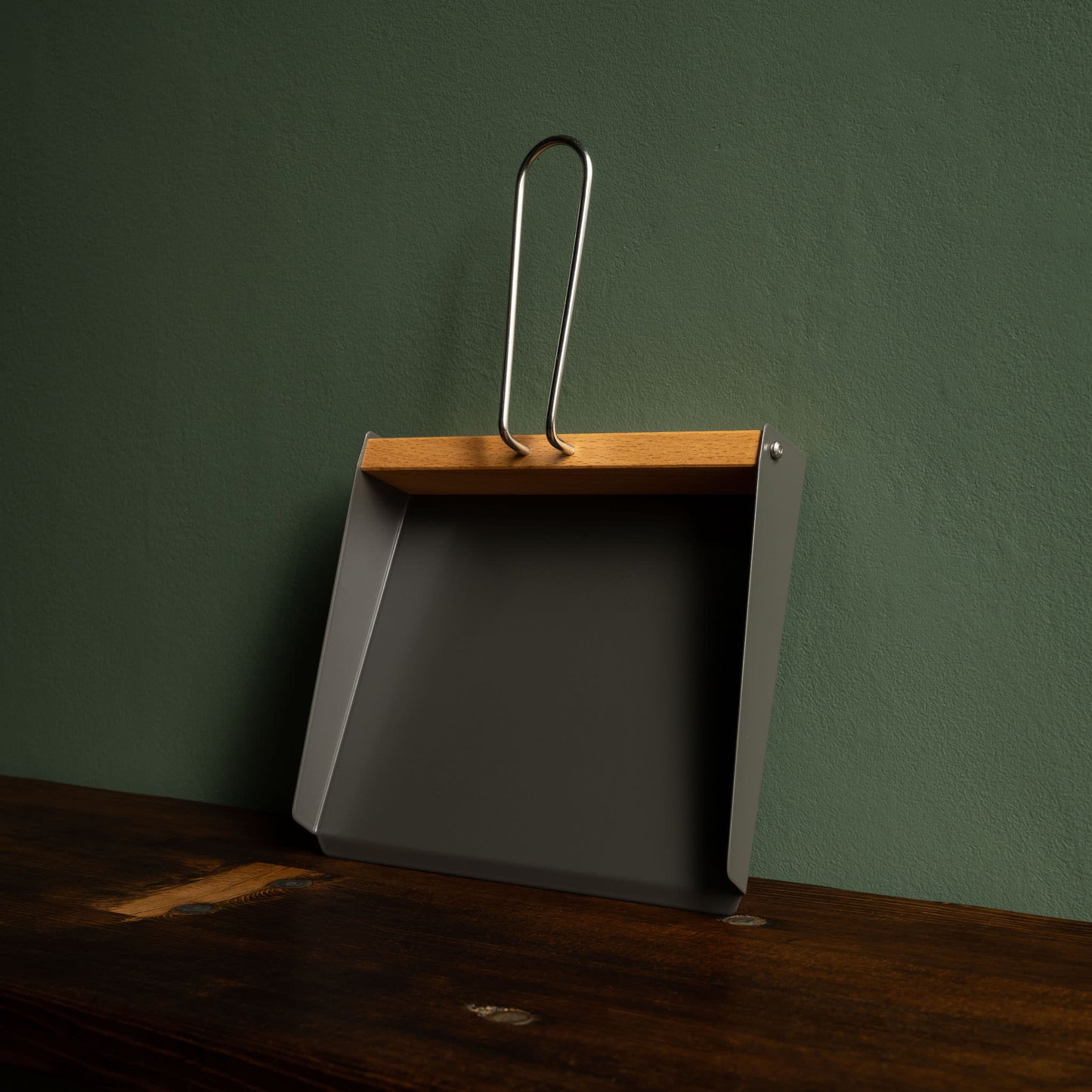 Turner and Harper Steel Dustpan