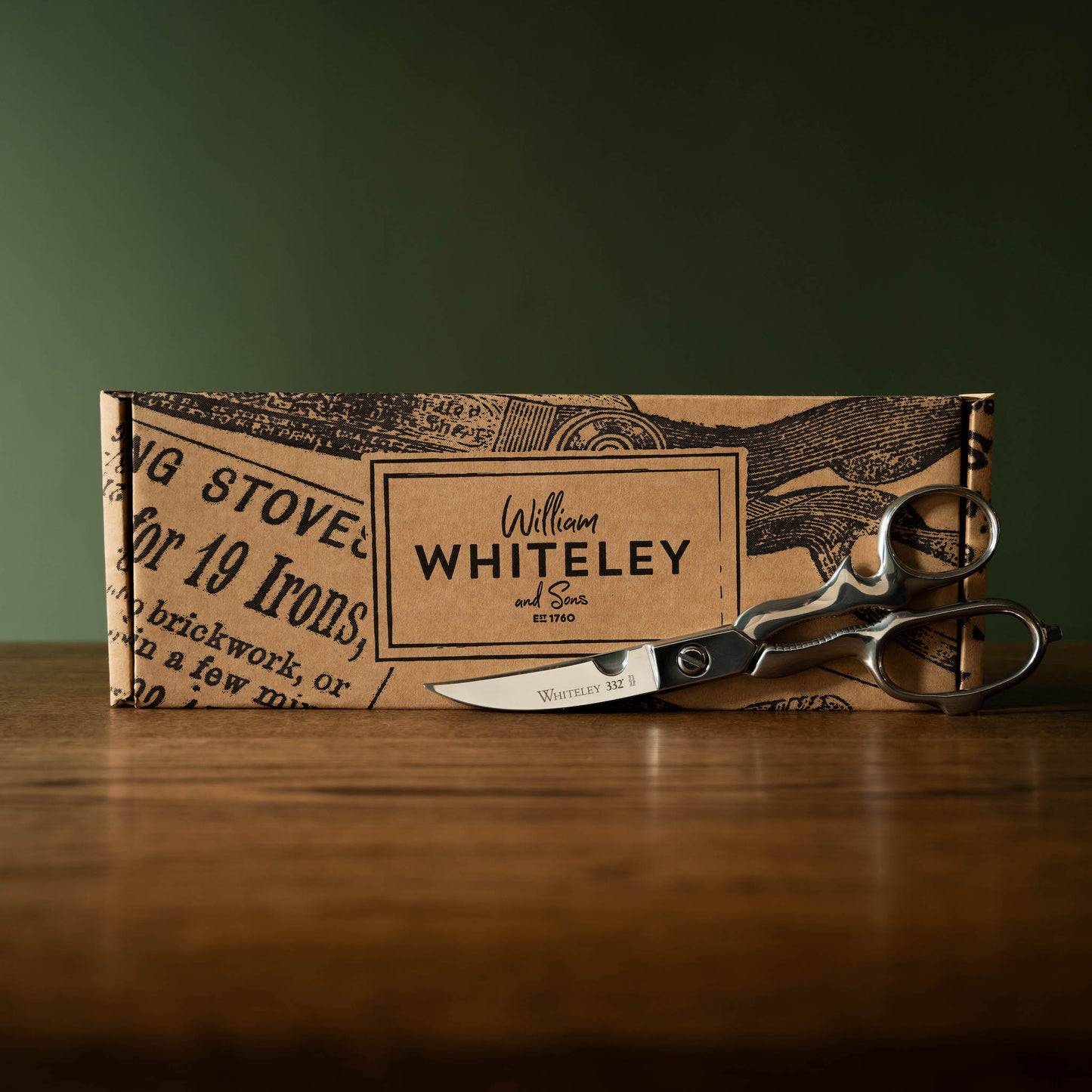 William Whiteley Kitchen Scissors & Presentation Box