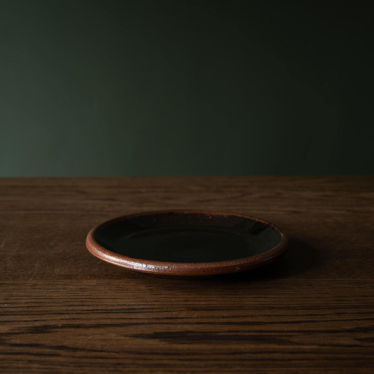 Leach Pottery Tenmoku Dessert Plate