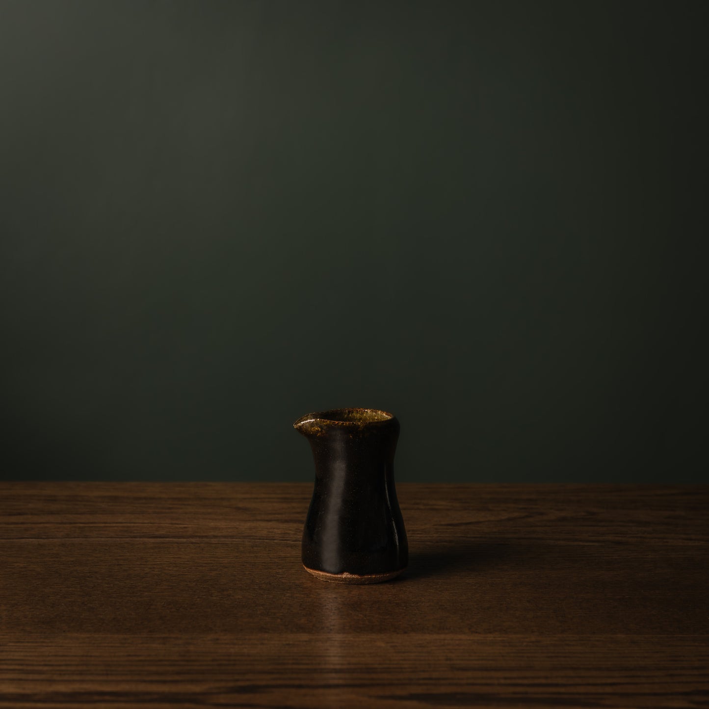 Leach Pottery tenmoku pourer