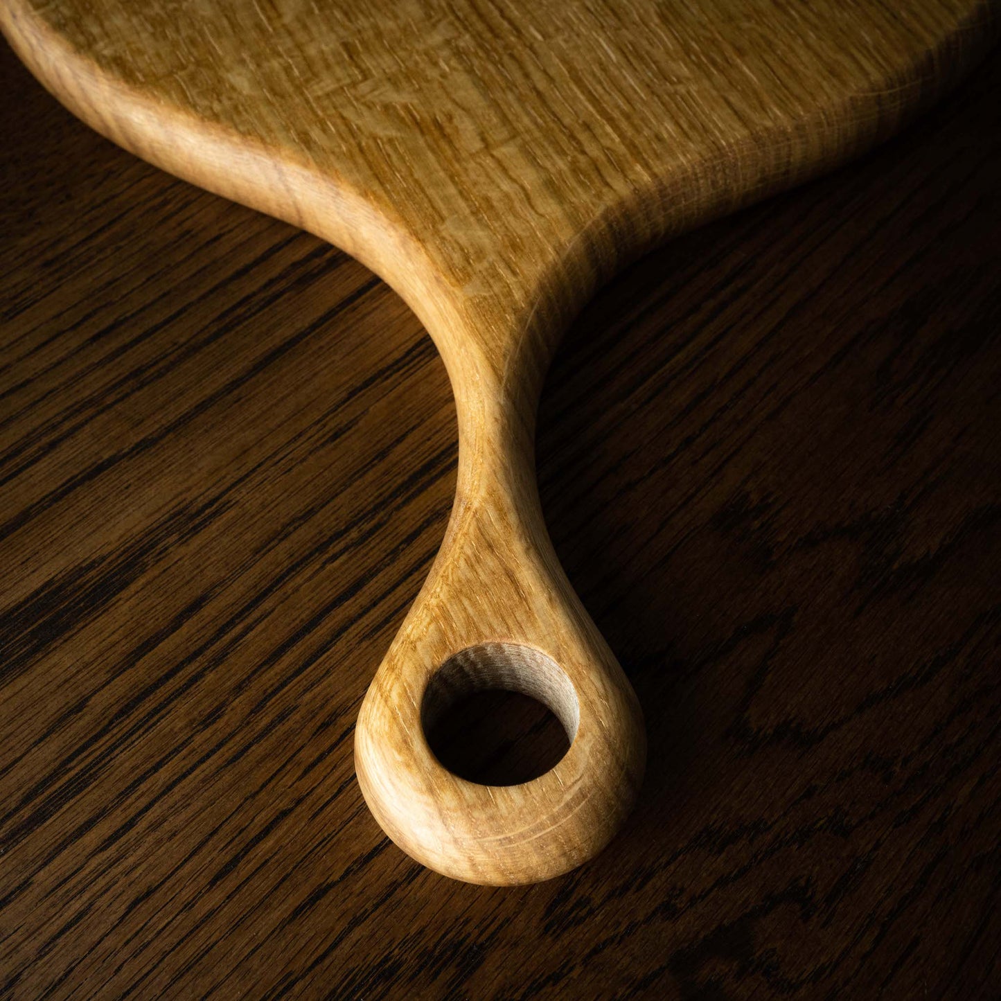 Selwyn House Hand Turned Pizza Board Handle