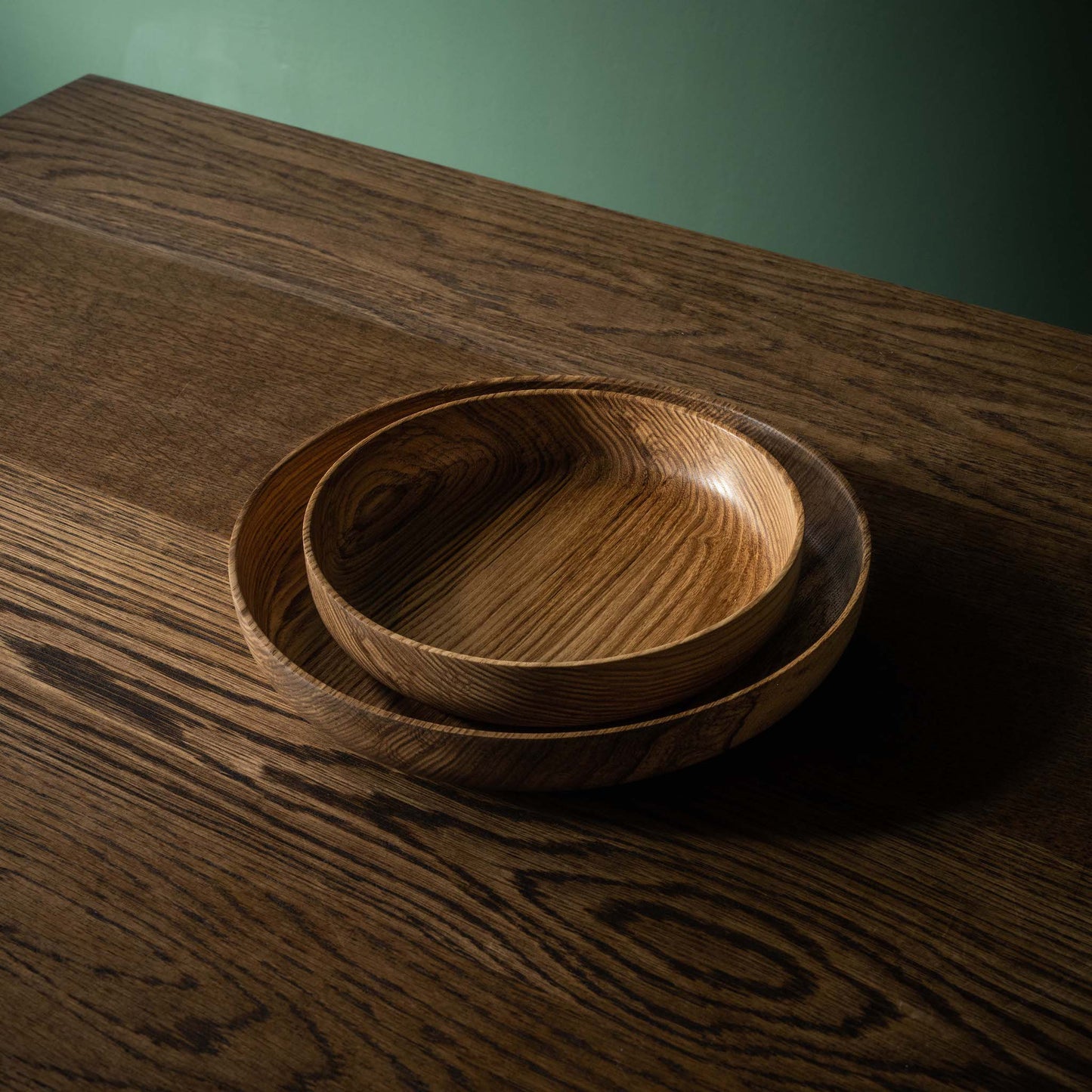 Selwyn House Large & Small Olive Ash Serving Trays