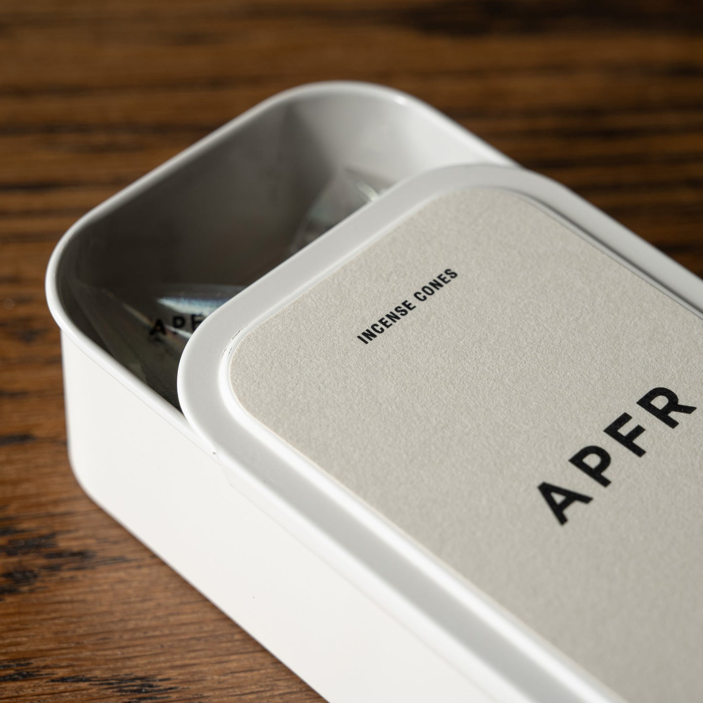 APFR incense cone packaging tin