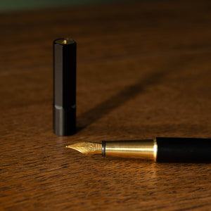 Andhand Black & Brass Method Fountain Pen Nib