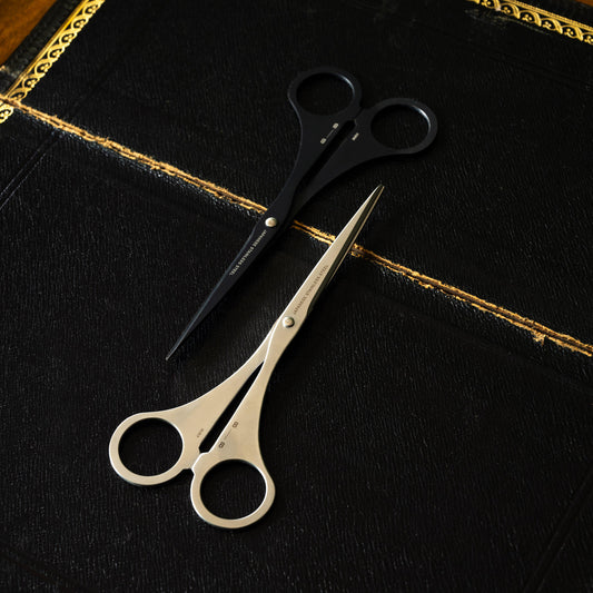 Before Breakfast Black & Silver Stainless Steel Everyday Scissors