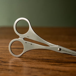 Before Breakfast Silver Stainless Steel Scissor handles