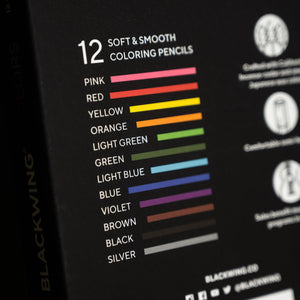 Blackwing Colors Pencils Colour Chart