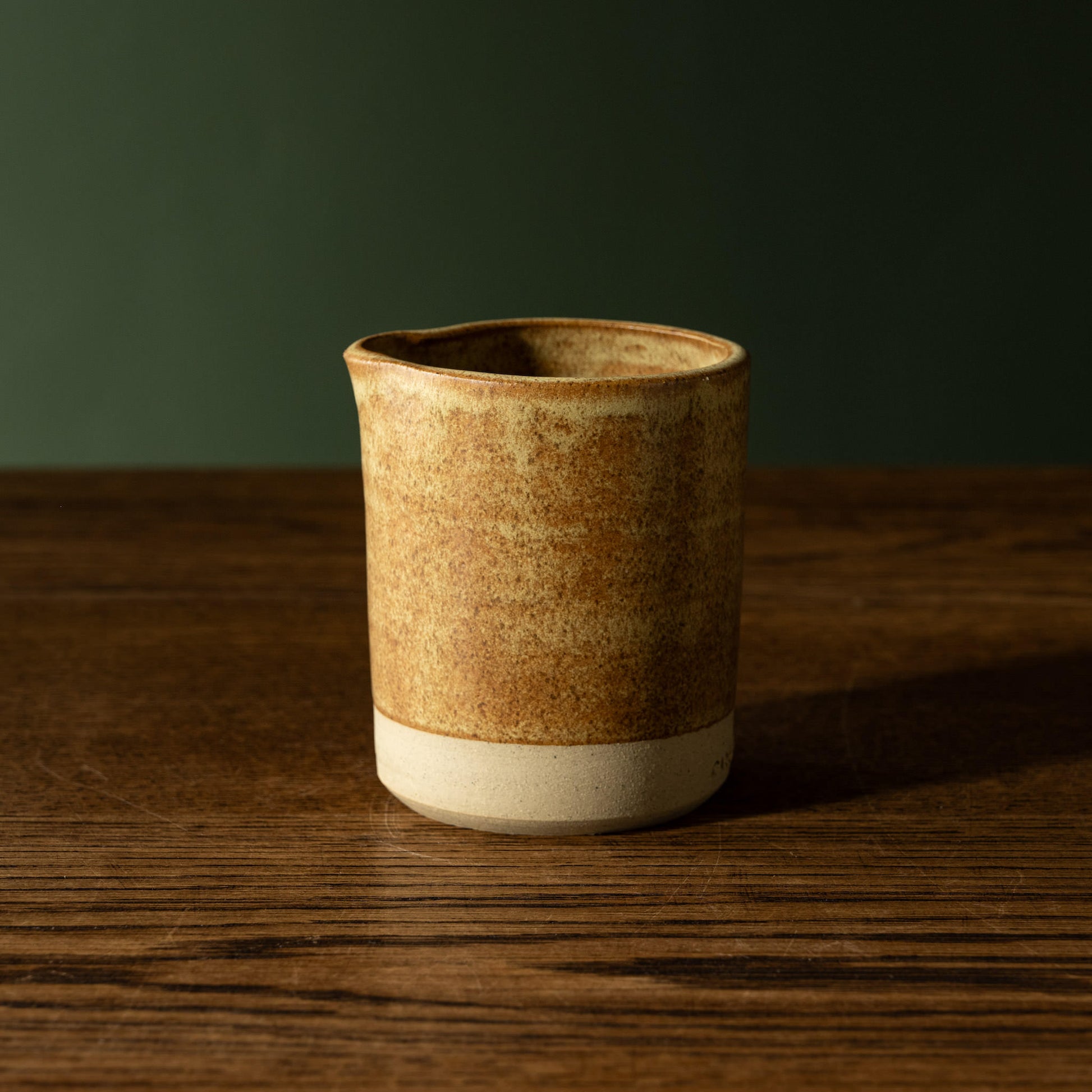 Carrick Ceramics Stoneware Pourer in Toast glaze