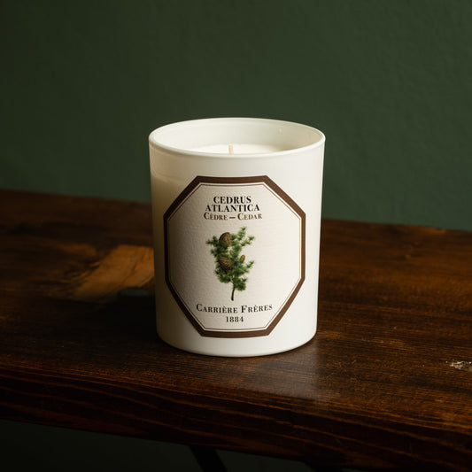 Carriere Freres Cedar scented candle