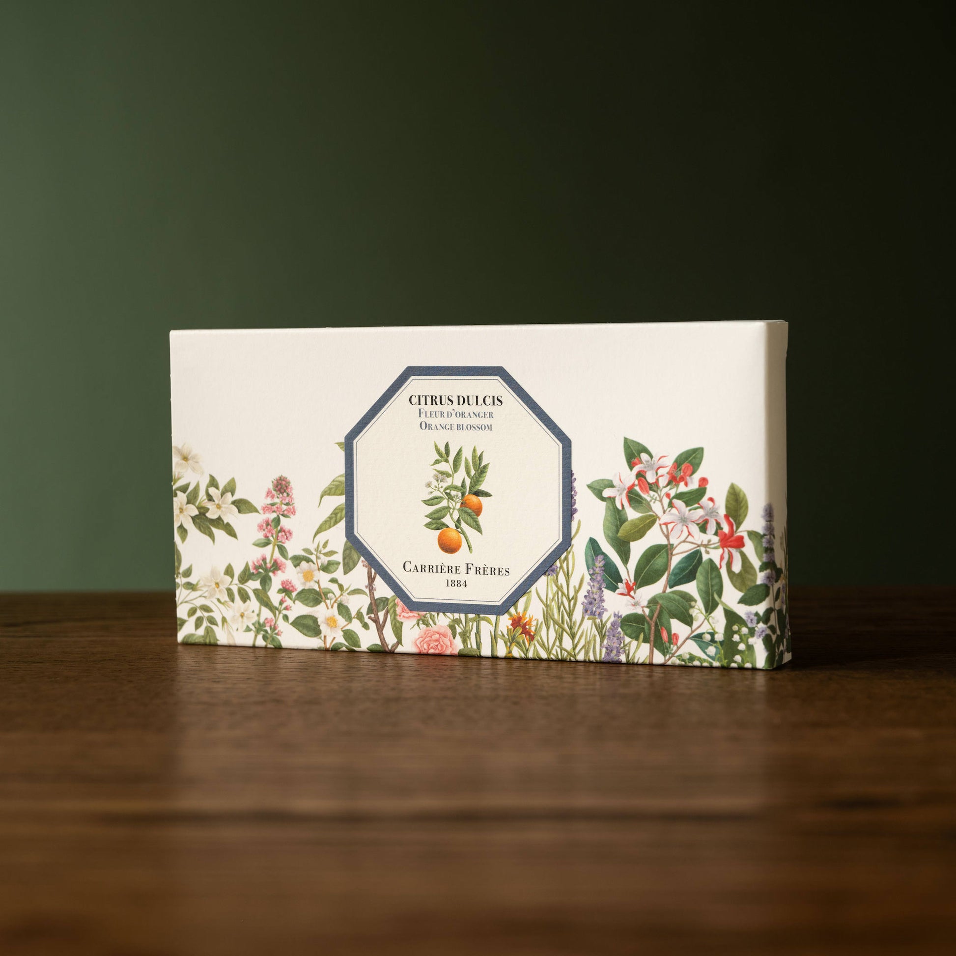 Carriere Freres Orange Blossom Botanical Palet presentation box