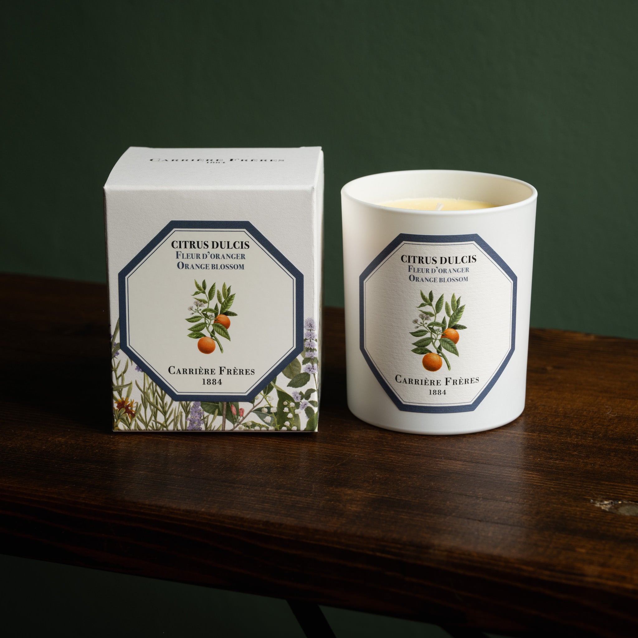 Carriere Freres Orange Blossom Candle & box