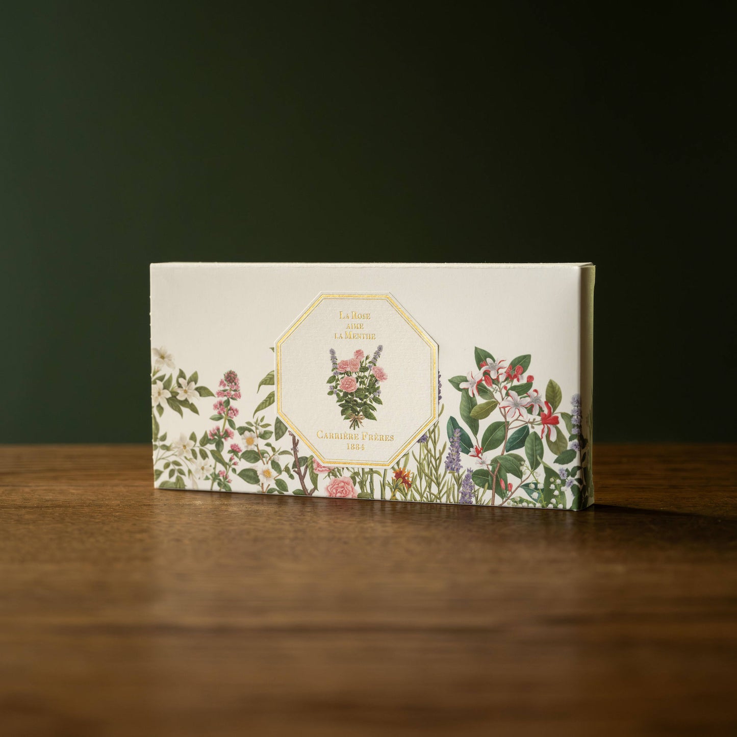 Carriere Freres Rose Menthe Botanical Palet Box