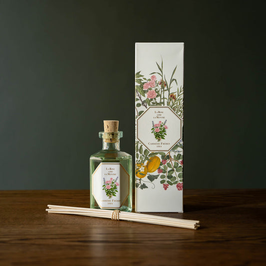 Carriere Freres Rose Menthe Reed Diffuser & Box
