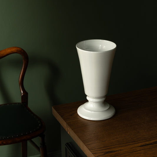 medium sized Carron Paris Footed Vase. 