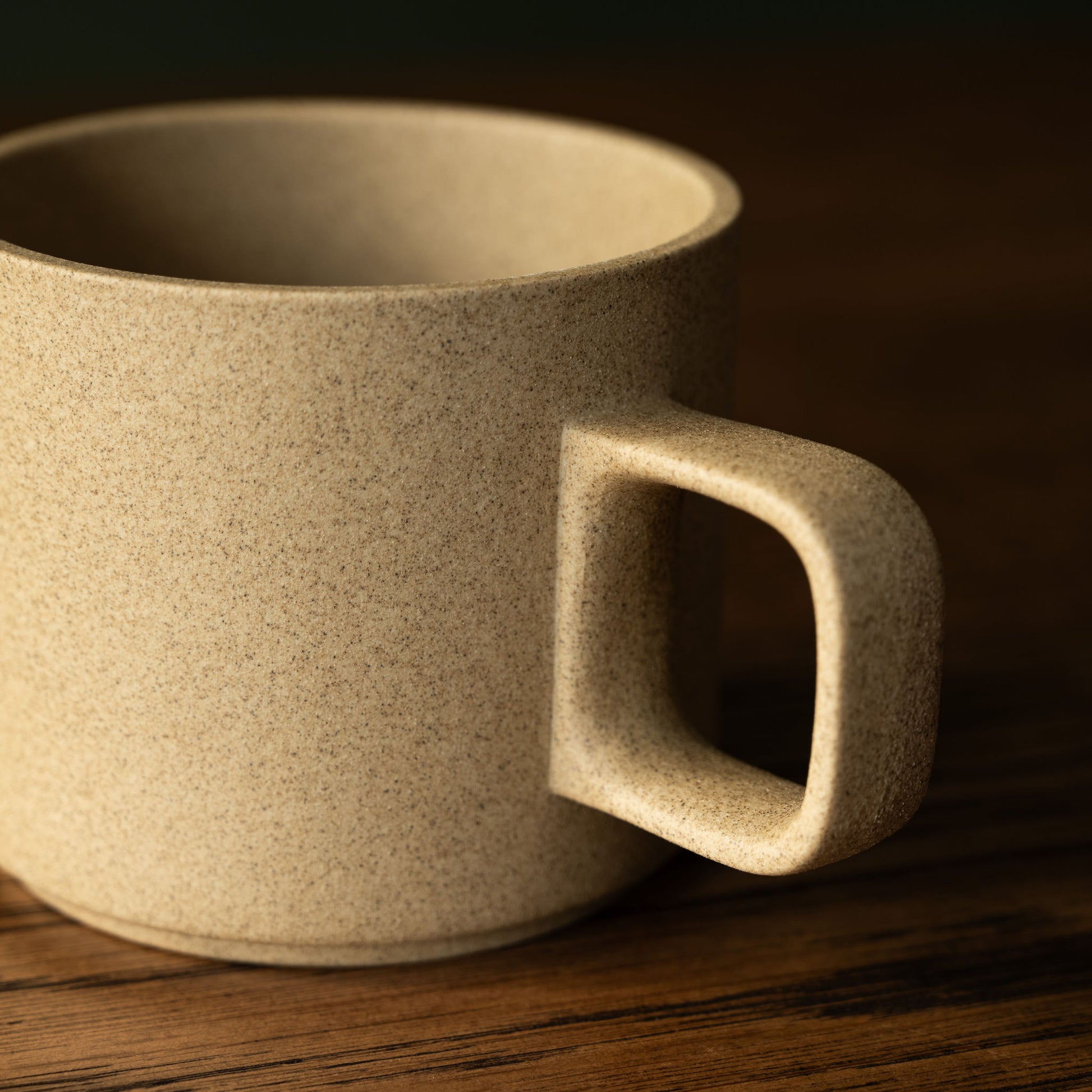 Hasami Porcelain Small Natural Mug / Cup handle