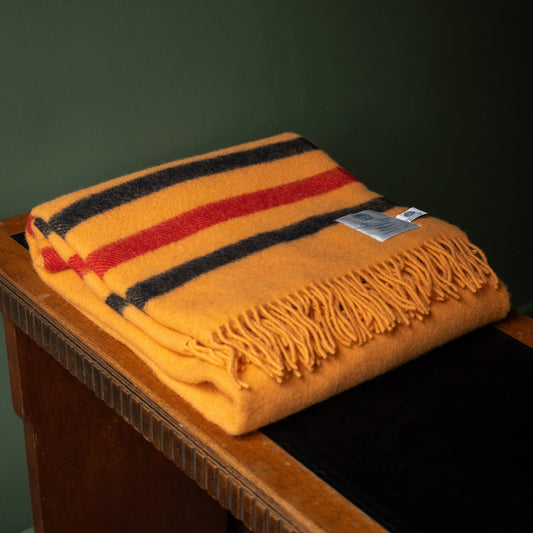 John Atkinson Newmarket Pure Wool Throw.