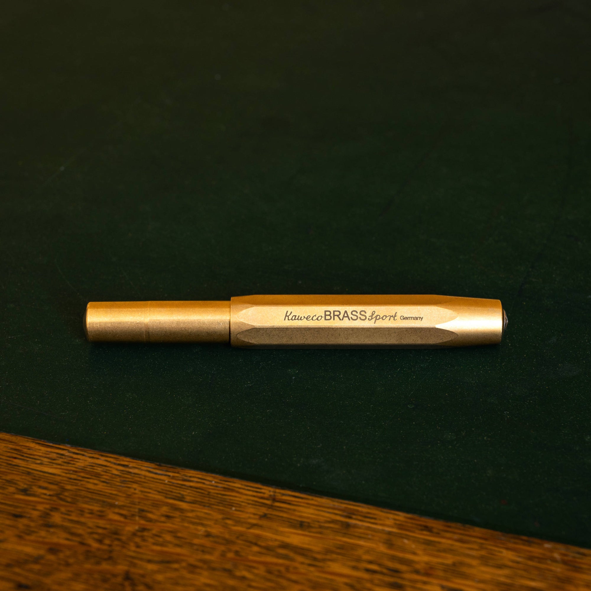 Kaweco Brass Classic Sport Fountain Pen with Lid