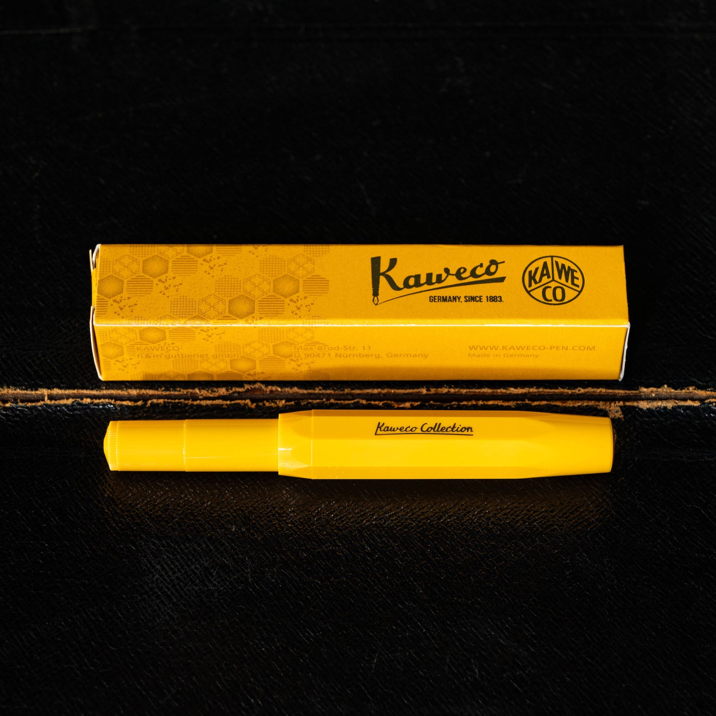 Kaweco Collection Sport Honey Fountain Pen & Presentation Box.